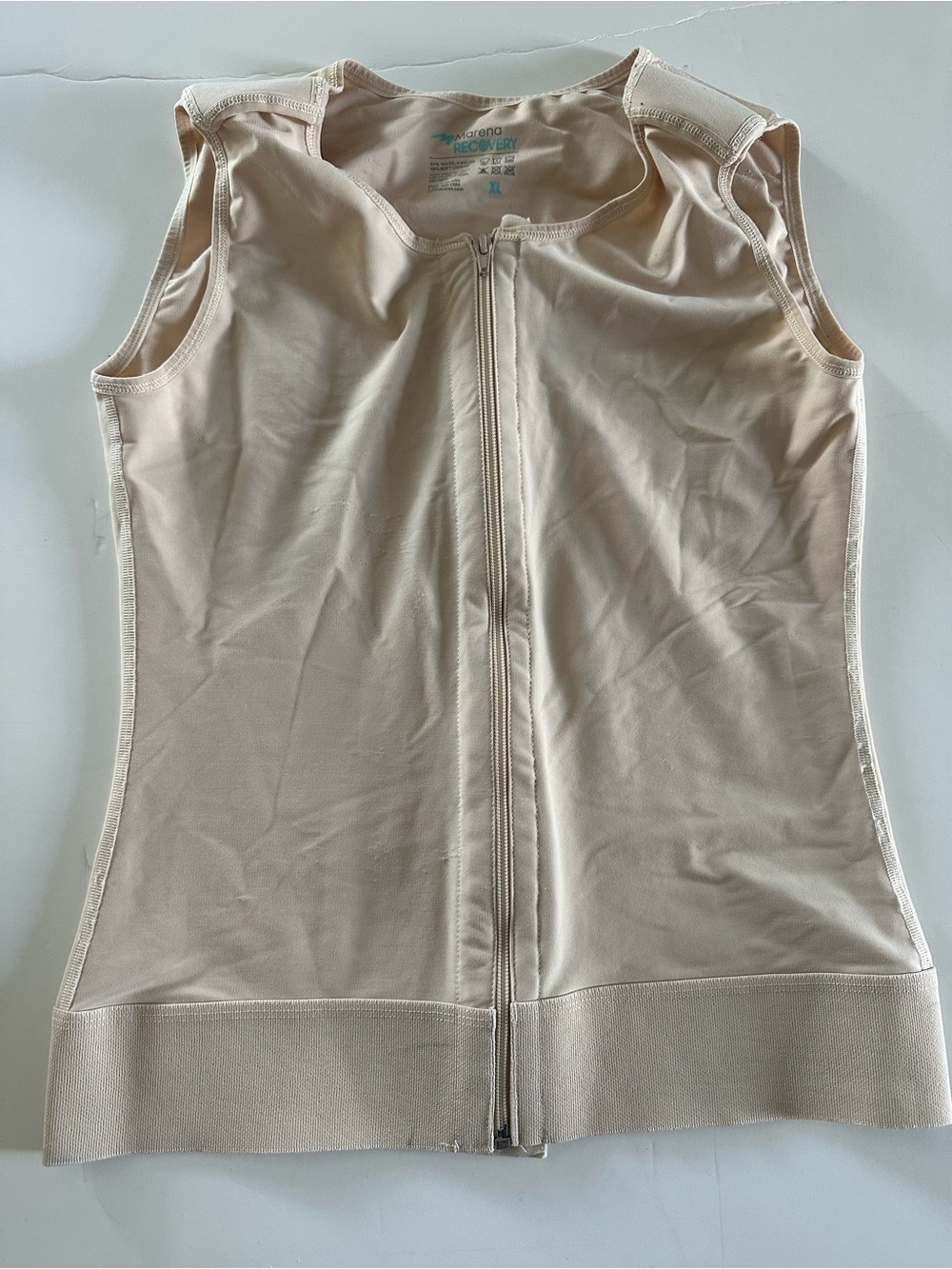 Marena Recovery Surgical Garment Vest Sz XL Mens Compression Recovery Sleeveless